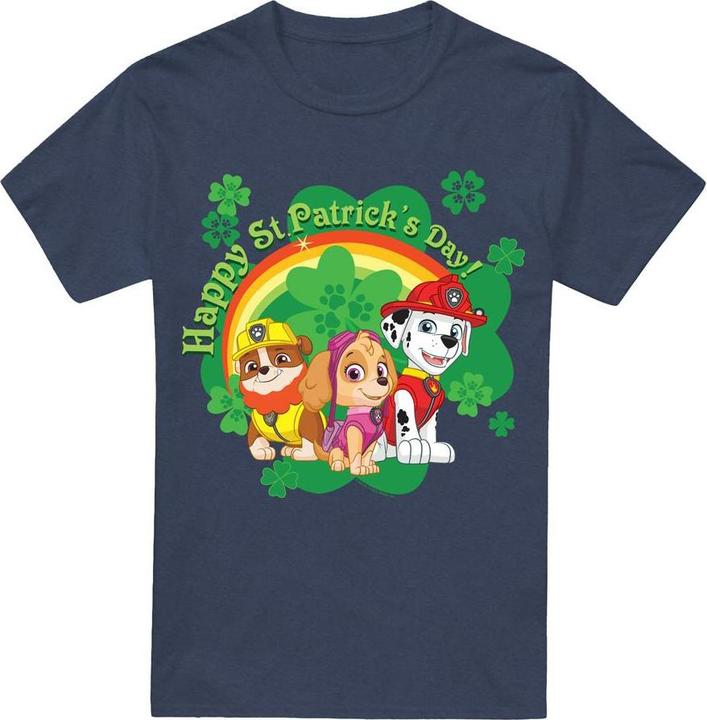 Actual product image Paw Patrol Unisex Adult Team St Patricks Day T-Shirt (XL)
