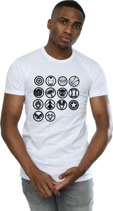 Produktbild Avengers Infinity War Icons Assemble TShirt (L)