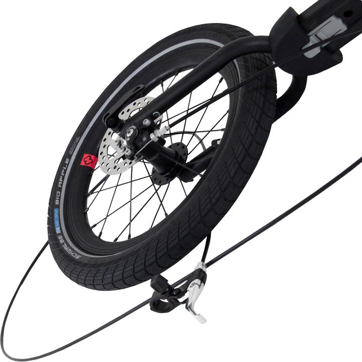 Actual product image hamax Jogger Kit black adjustable