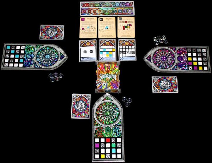 Actual product image Enigma Floodgate Games Sagrada - EN, FFG-SA01 (English)