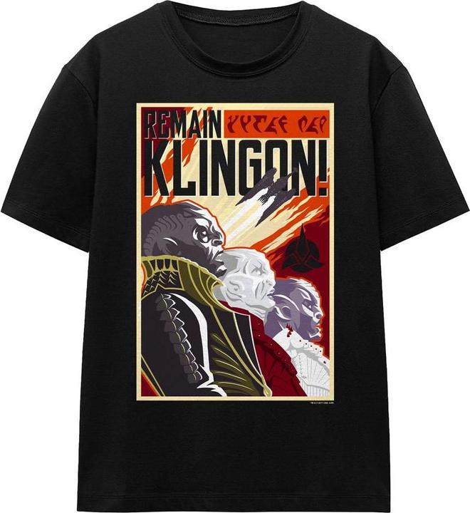 Image du produit Universal Textiles - T-shirt REMAIN KLINGON - Adulte (S)