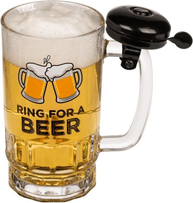 Sombo Bierglas mit Klingel (0.50 l, 1 x)