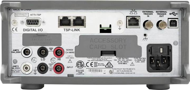 Image du produit Keithley DMM6500 Multimètre de table numérique (CAT II 1000V)