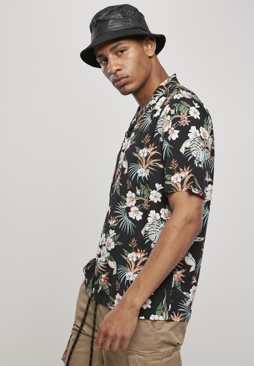 Produktbild Urban Classics Viscose AOP Resort Shirt (4XL)