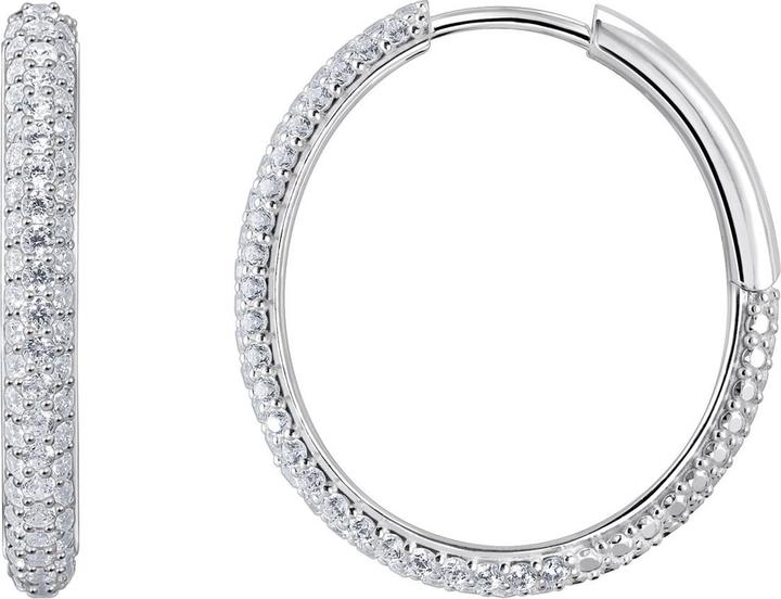 Produktbild Thomas Sabo Creolen mit weissem Zirkonia-Pavé (925er Silber)