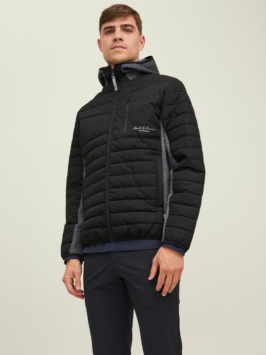 Actual product image Jack & Jones Hybrid Sweat Puffer Jacket (S)