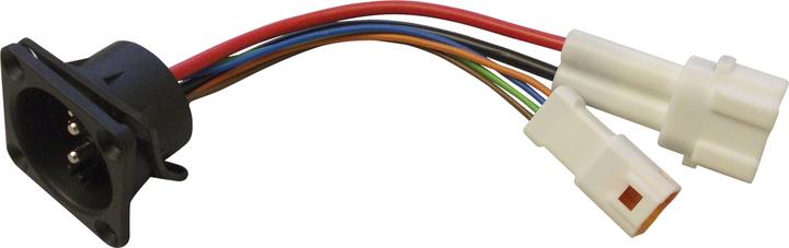 Produktbild BiXS Simplo cable connex. battery charging socket C (E-Bike Akku Schutzhülle)