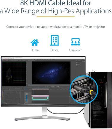 Image du produit StarTech HDMM21V3M Câble HDMI HDMI type A (standard) (3 m, HDMI)