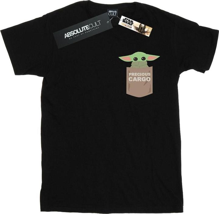 Produktbild Star Wars The Mandalorian The Child Cargo Pocket TShirt Jungen (140, 146)