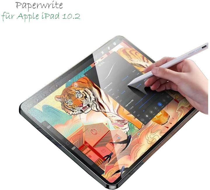 Actual product image 4smarts Paperwrite for Apple iPad 10.2 7.Gen./8.Gen./9.Gen. (1 Piece, A2199, A2200, A2198)