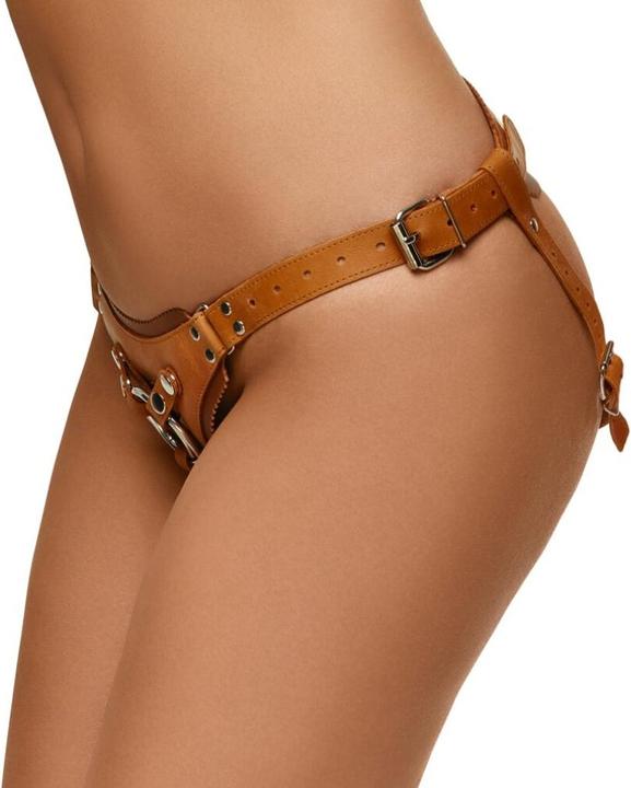 Actual product image Zado Leather Strap-on Jock