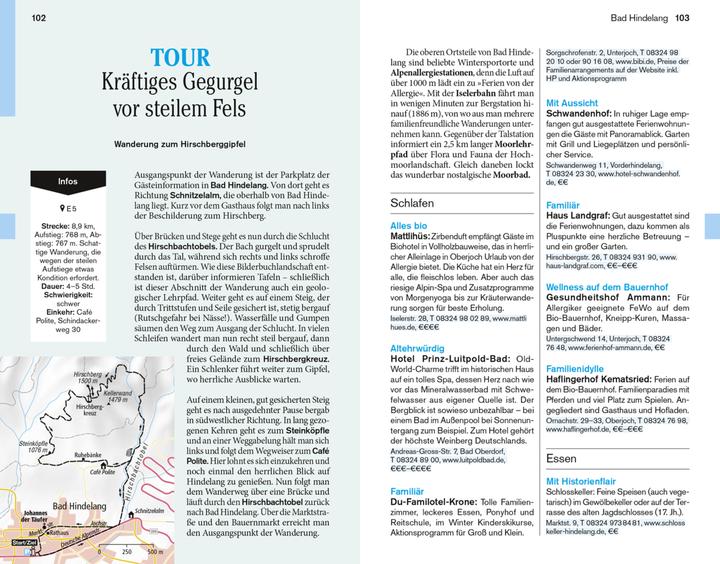 Actual product image Reise-Taschenbuch Allgäu (German, Elke Homburg, 2021)
