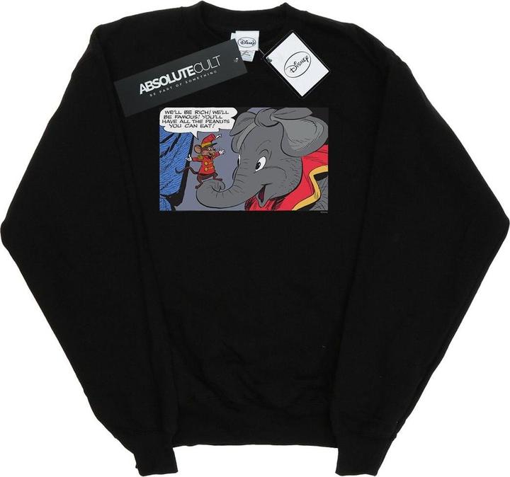 Immagine prodotto Disney Dumbo Rich And Famous Felpa Donna (M)