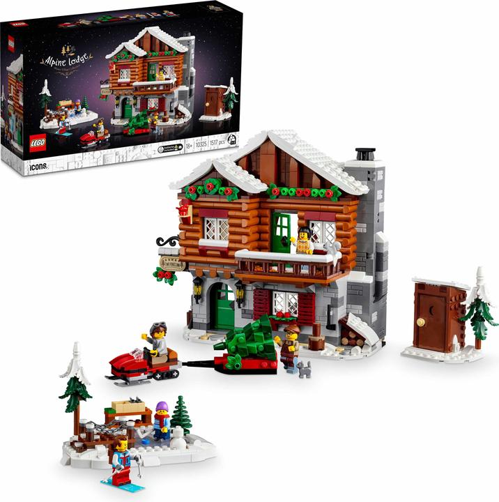 Image du produit LEGO Icônes chalet d'alpage (10325, LEGO Icons, LEGO difficiles à trouver)