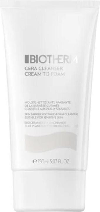 Actual product image Biotherm Cera Cleanser Cream to Foam (Cleaning cloths, 150 ml)