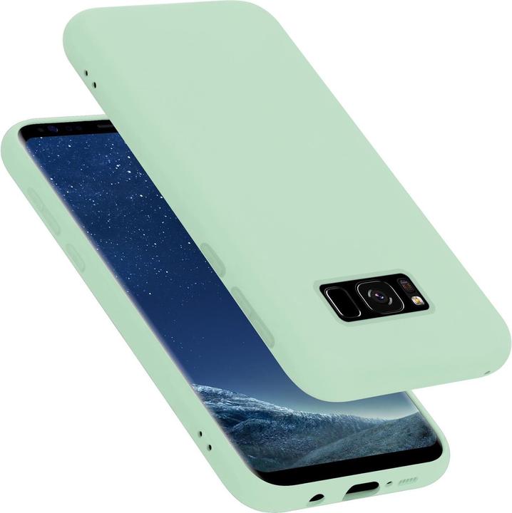 Actual product image Cadorabo TPU Liquid Silicone Case Cover (Samsung Galaxy S8+)