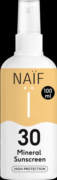 Actual product image Naïf Adult Sun Spray (Sun spray, SPF 30, 100 ml, 133 g)