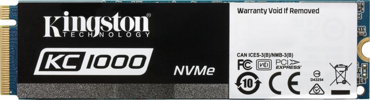 Actual product image Kingston Kc1000 (960 GB, M.2)