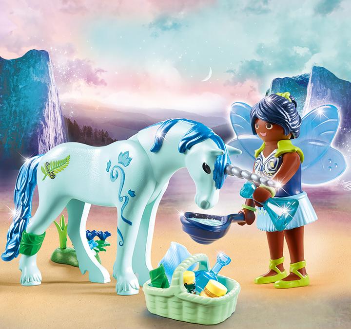 Immagine prodotto Playmobil Unicorno con fata guaritrice (70656)