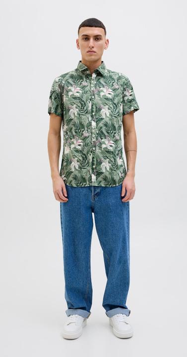 Immagine prodotto Jack & Jones Jjhawaii Aop Shirt Ss Ln (XL)
