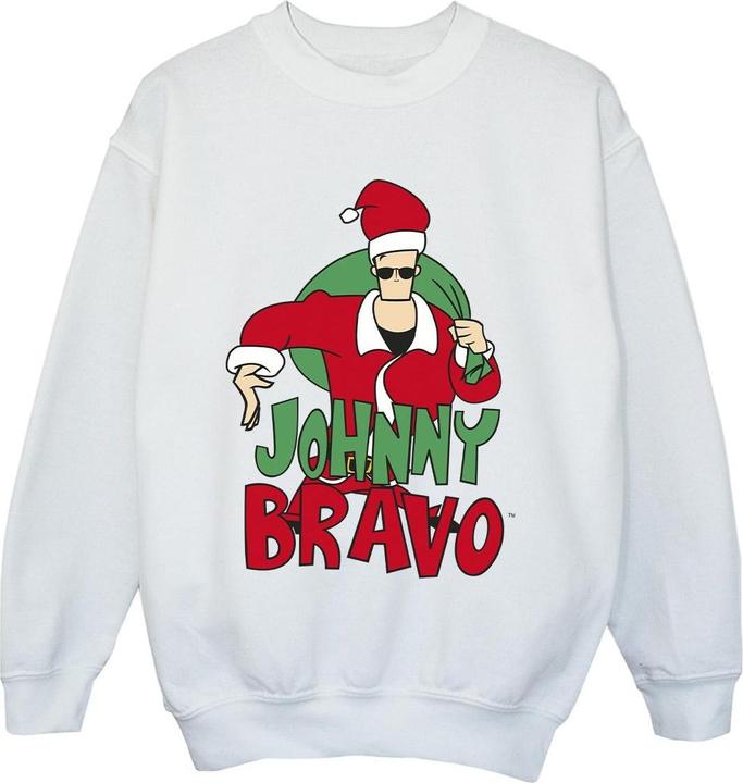 Johnny Bravo Johnny Christmas Sweatshirt Jungen