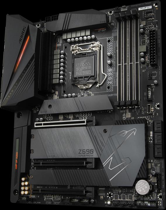 Actual product image Gigabyte Z590 Aorus Pro AX (LGA 1200, Intel Z590, ATX)