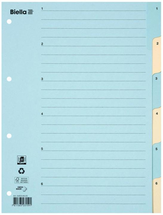 Actual product image Biella Register Carton