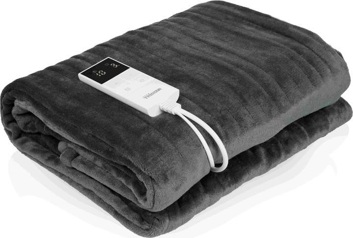 Produktbild Tristar Elektrische Warmtedeken BW-4781 - 180 x 120 cm - 10 standen - Wasmachinebestendig - Grijs (180 x 120 cm)