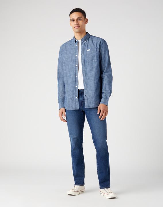 Immagine prodotto Wrangler Camicia button down a 1 tasca (S)