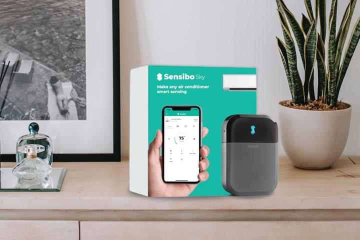 Productafbeelding Sensibo Sky afstandsbediening airconditioner, grijs/zwart
