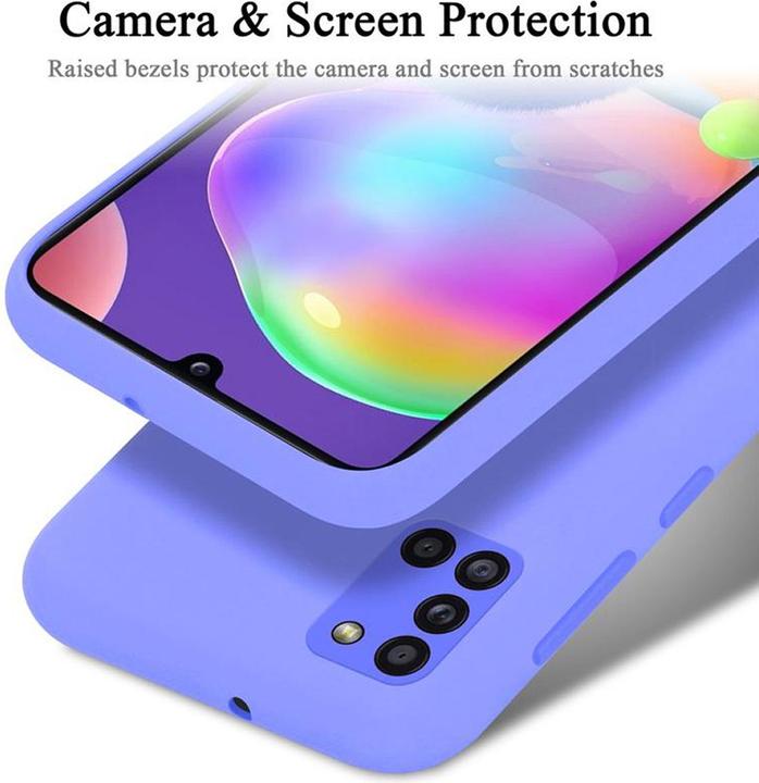 Productafbeelding Cadorabo TPU Liquid Silicone Case Cover (Samsung Galaxy A31)