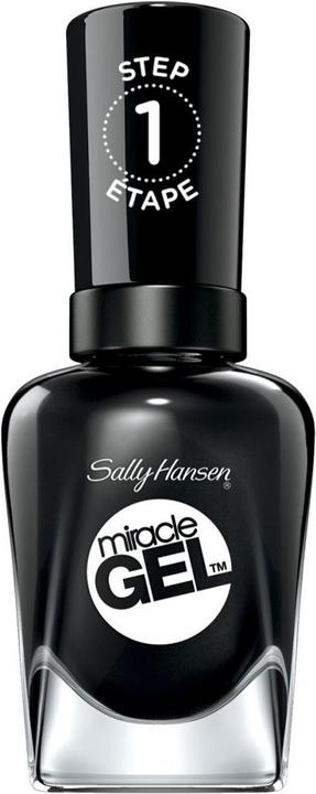 Produktbild Sally Hansen Miracle Gel - Onyx Pected 460 (460 Blacky O, Gel-Effekt Nagellack)