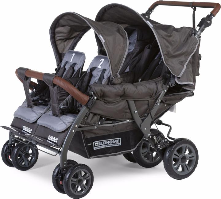 Produktbild Childhome Vierlingsportwagen