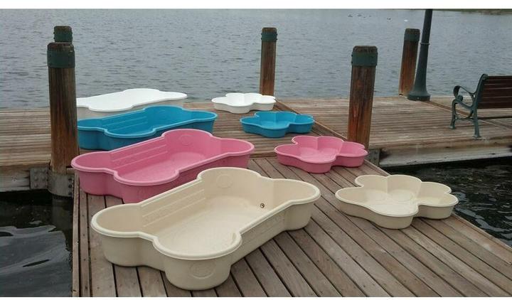 Actual product image Neogard Paw shape dog pool (Dog pool)