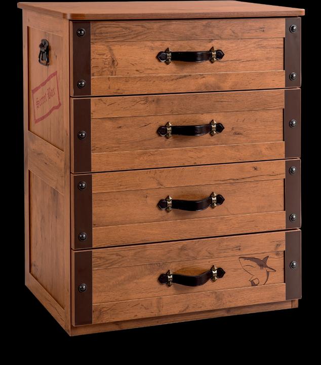 Immagine prodotto Cilek Cassettiera pirata (67 x 48 x 82 cm)