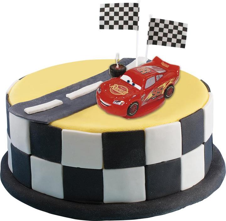 Image du produit Dekora Bougie 3D Cars (8,5cm) (1 x)