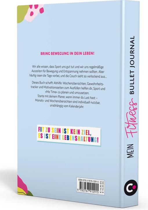 Actual product image Mein Fitness Bullet Journal. Der Planer für Sport und Achtsamkeit (German, Copress Sport, 2021)