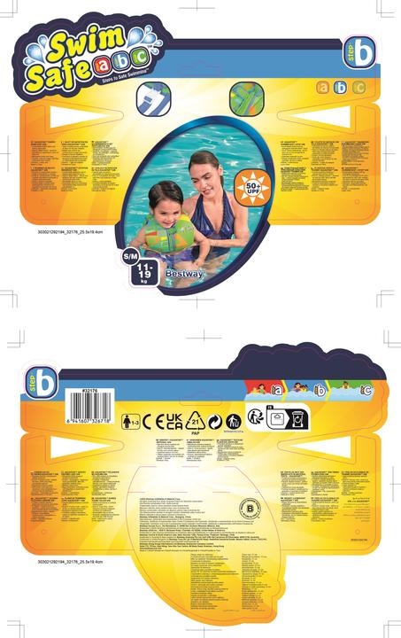 Actual product image Bestway Life jacket (S/M, up to 11 kg)