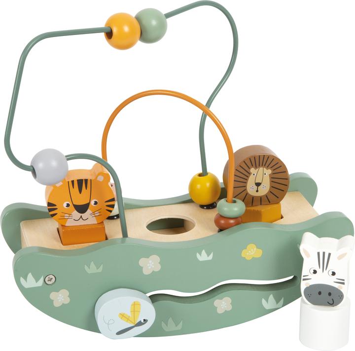 Actual product image small foot Safari" motor loop with seesaw