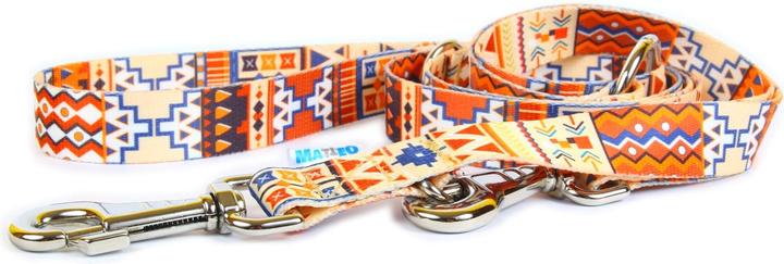 Productafbeelding Matteo Verstelbare riem Boho 20 mm - Hondenriem - 220 cm (Hond, Hondensport)
