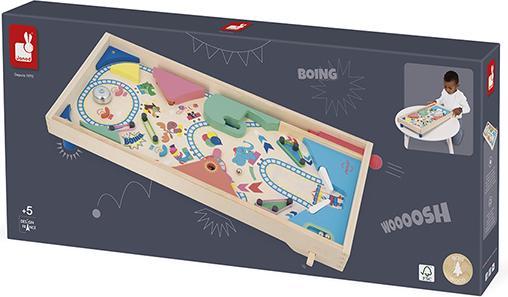 Actual product image Janod Applepop fairground pinball machine
