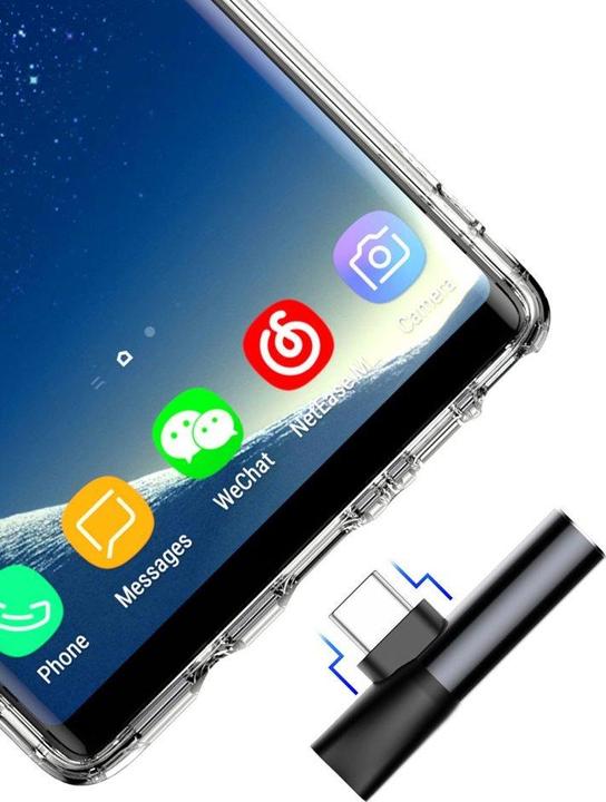 Produktbild Baseus 2in1 USB Typ-C Adapter (USB Typ C, 3.5mm Klinke, USB Typ C)