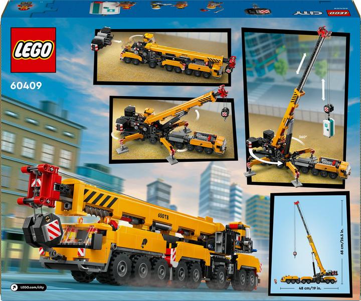 Produktbild LEGO Mobiler Baukran (60409, LEGO City)