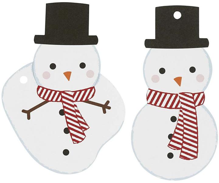 Immagine prodotto Creativ Company Pupazzo di neve (Decorazioni da regalo, 10 x)