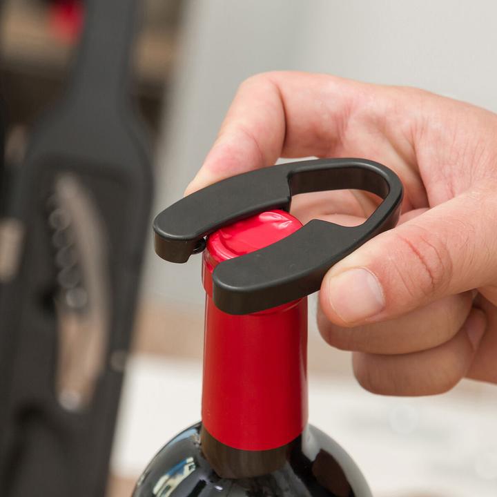 Image du produit InnovaGoods Set cadeau, 5x accessoires pour le vin - Bouteille de vin