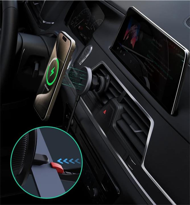 Image du produit Aukey Maglink - Support pour téléphone Dash (15 W)