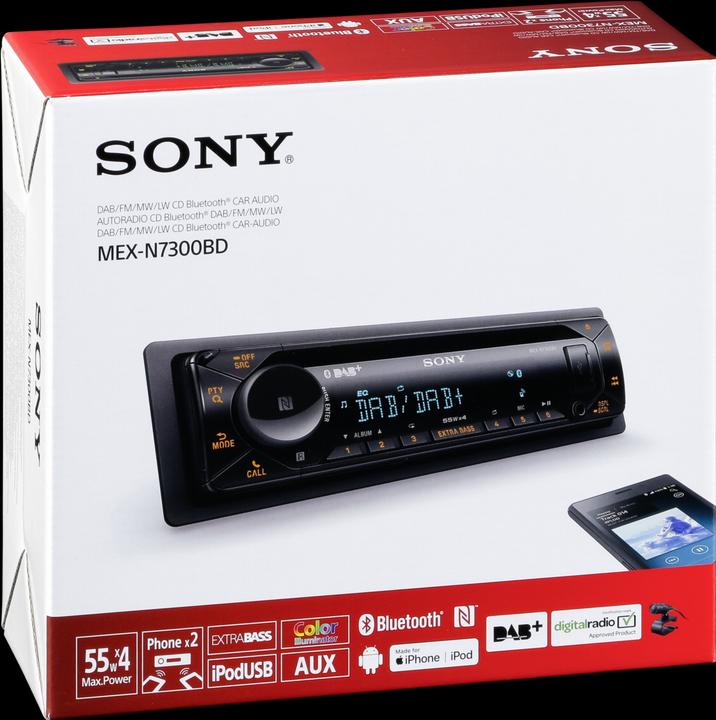 Produktbild Sony MEX-N7300BD (Apple Carplay)
