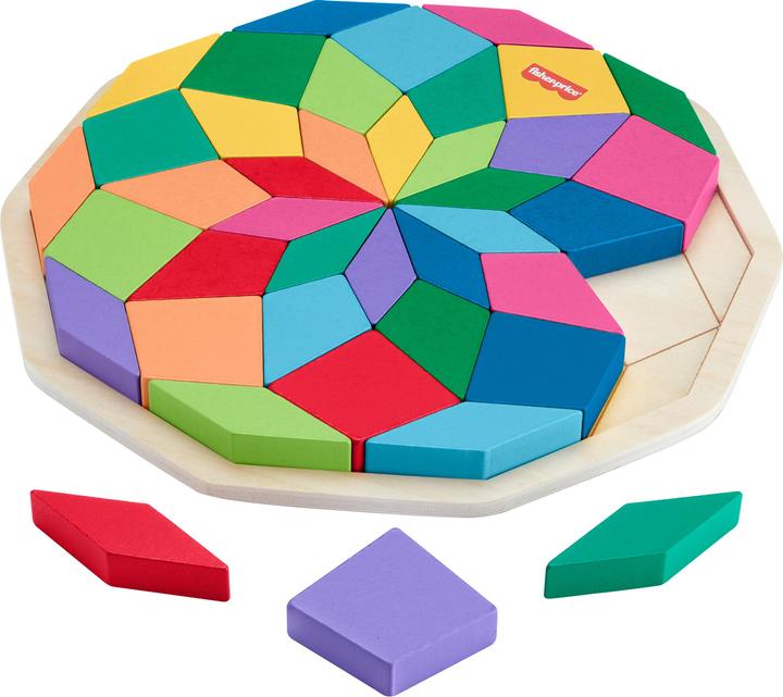 Actual product image Fisher-Price Mandala puzzle (41 pieces)