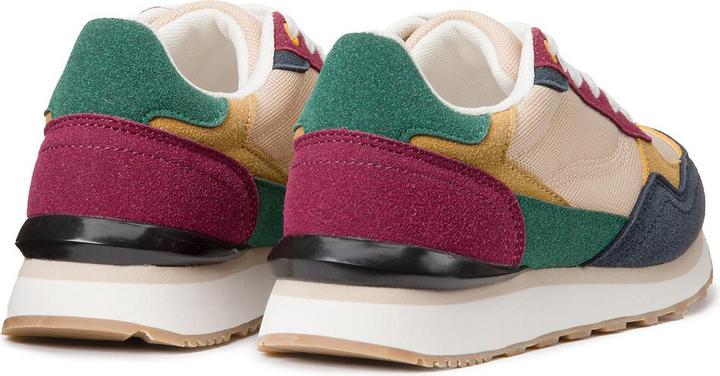 Actual product image La Redoute Collections Multicoloured running sneakers in retro style (40)