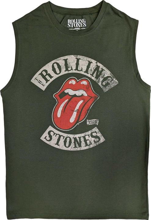 Immagine prodotto The Rolling Stones Canotta adulti Tour '78 in cotone (M)